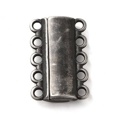 304 Stainless Steel Multi-Strand Magnetic Slide Clasps