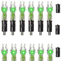 12-Piece Lighted Nocks for Arrows, 0.204\
