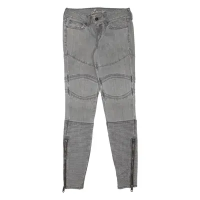 LEVI'S Womens Jeans Grey Slim Skinny W26 L29
