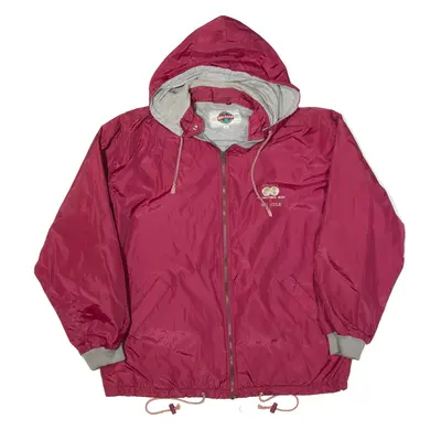 BIG STAR Rain Jacket Maroon Womens M