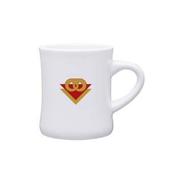 48 Promotional 10 oz Diner Mug - White - Microwave Safe & Ceramic