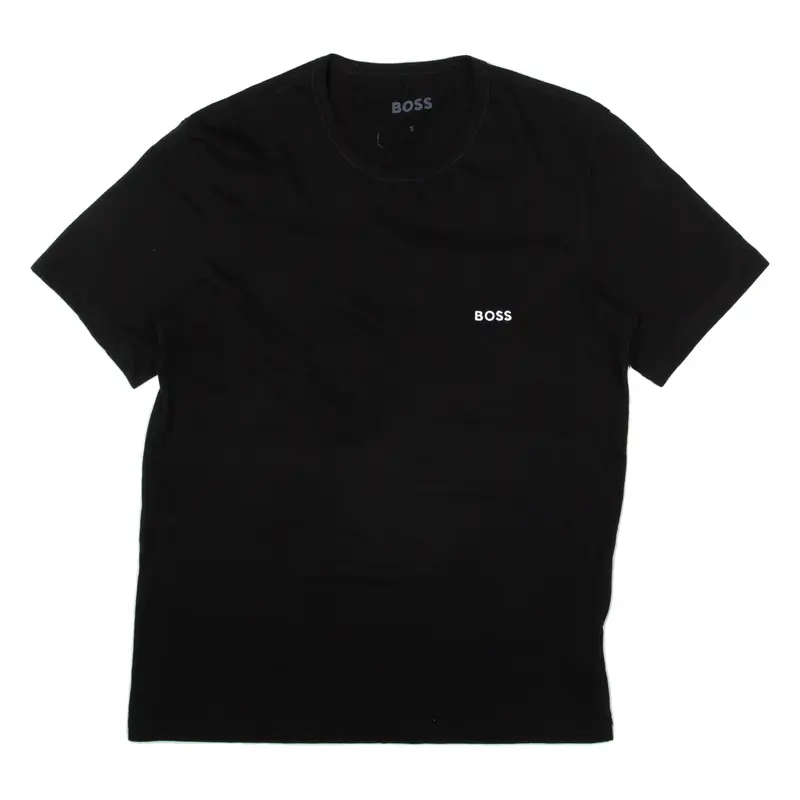 HUGO BOSS Mens T-Shirt Black S