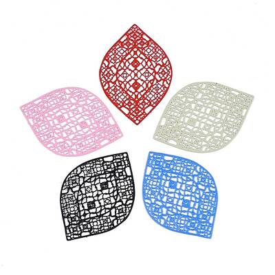 430 Stainless Steel Filigree Pendants