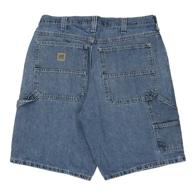 Lee Denim Shorts - 36W 11L Blue Cotton