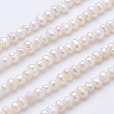 Natural Cultured Freshwater Pearl Beads Strands
