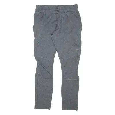 GYMSHARK Mens Joggers Grey Skinny S W28 L29