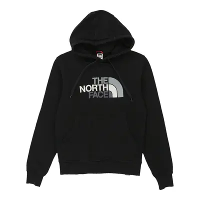 The North Face Spellout Hoodie - XS Black Cotton Blend