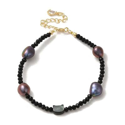 Natural Pearl & Shell & Glass Beaded Bracelets