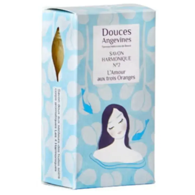 Douces angevines N°2 L'Amour aux 3 Oranges Scented Soap 100 g