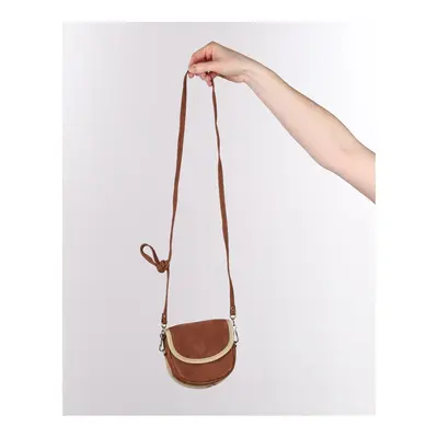 Unbranded Crossbody Bag - No Size Brown Leather