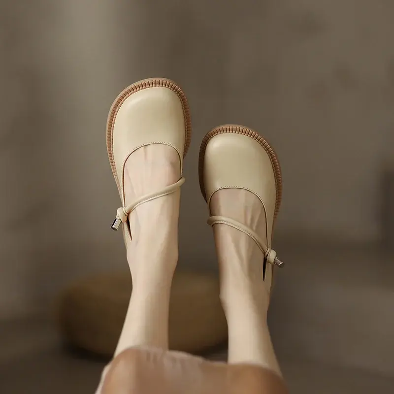 CHIKO Macey Round Toe Block Heels Mary Jane Shoes