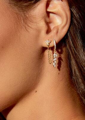 Earring Bo-226g Gold | Color: GOLD | Size: U