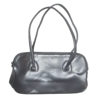 ACCENT Womens Shoulder Bag Black Leather