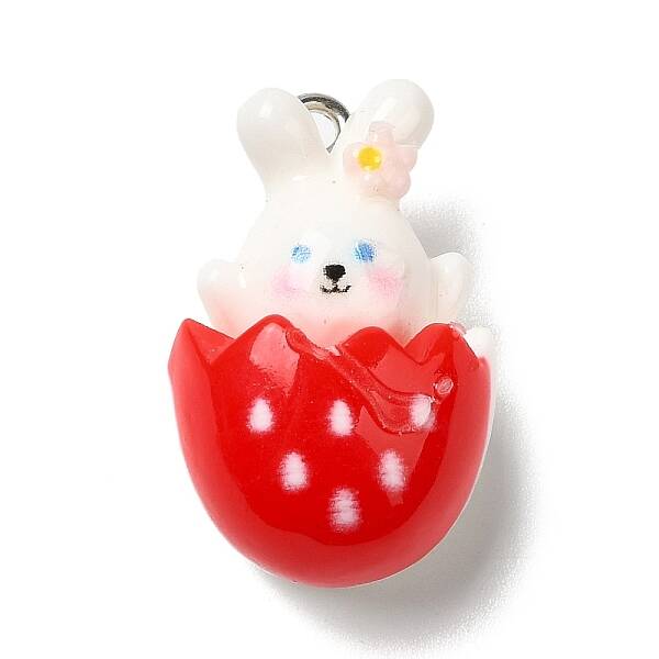 Cute Opaque Resin Pendants