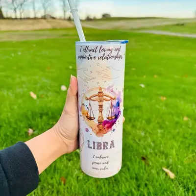 Zodiac Sign 20oz Tumbler Drinkware Flasks