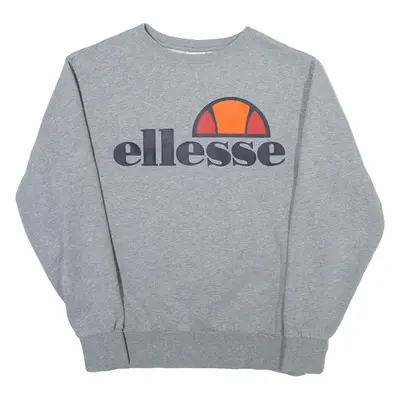 ELLESSE Mens Sweatshirt Grey Crew Neck M