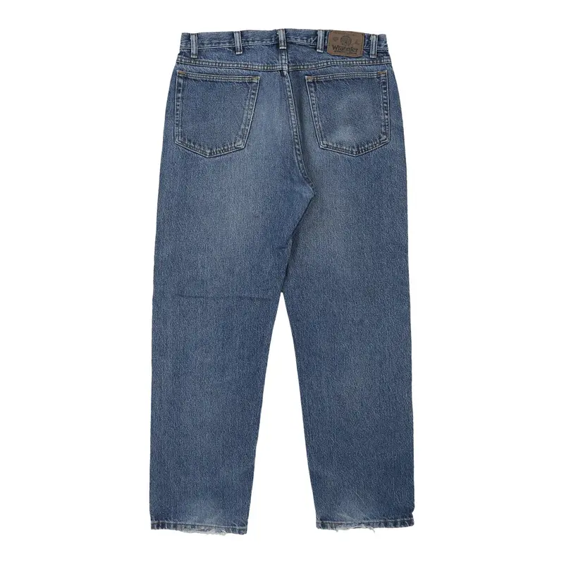 Wrangler Jeans - 32W 29L Blue Cotton
