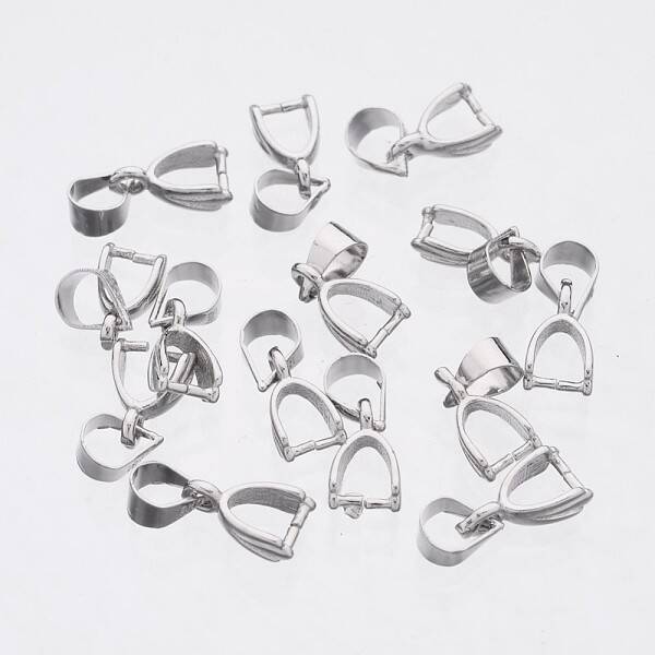 Brass Ice Pick Pinch Bails