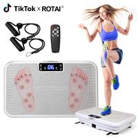 ROTAI Vibration Plate Exercise Machine 99 Speed Levels Vibration Plate for Lymphatic Drainage Whole Body Fitness Platform for...