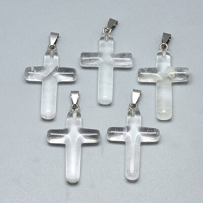 Watermelon Stone Glass Pendants