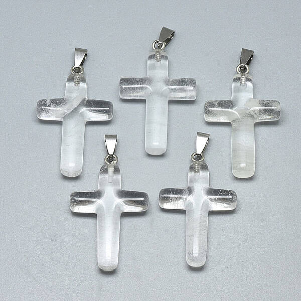 Watermelon Stone Glass Pendants