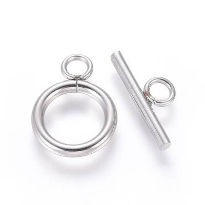 Non-Tarnish 304 Stainless Steel Toggle Clasps