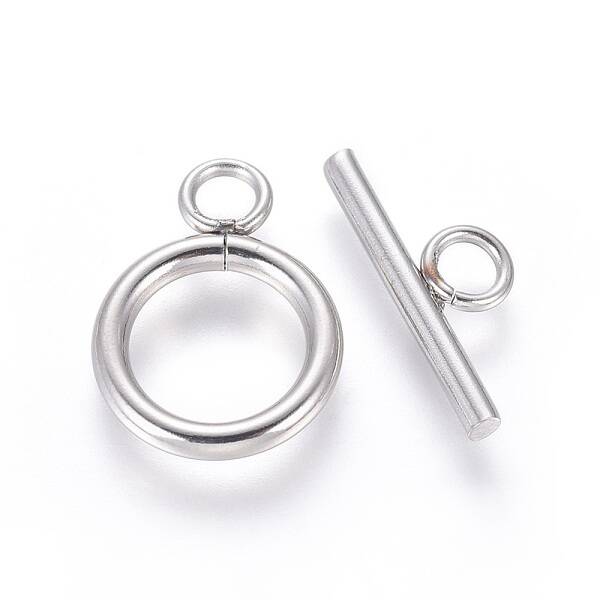 Non-Tarnish 304 Stainless Steel Toggle Clasps