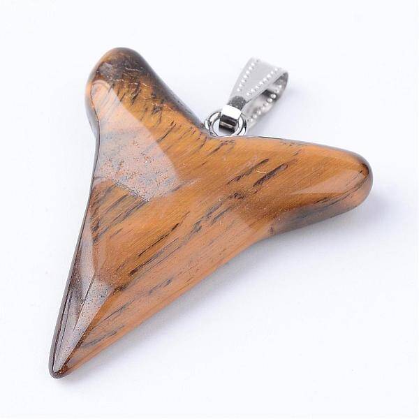 Natural Tiger Eye Pendants