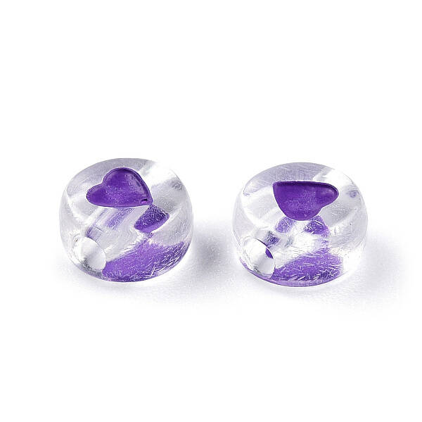 Transparent Acrylic Enamel Beads
