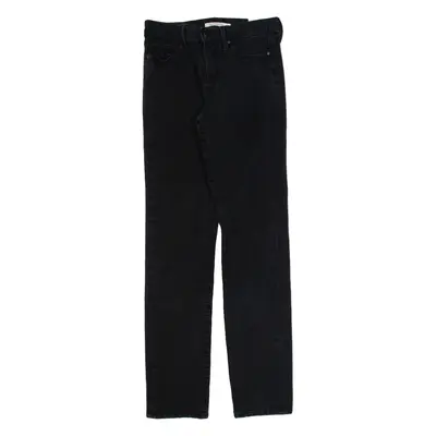LEVI'S 312 Shaping BIG E Womens Trousers Black Slim Tapered W26 L32