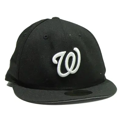 NEW ERA Washington Nationals Mens Snapback Cap Black S