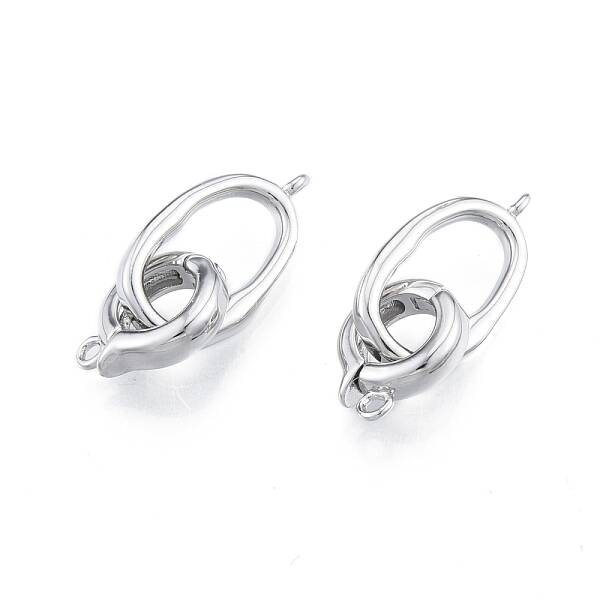 Brass Fold Over Clasps