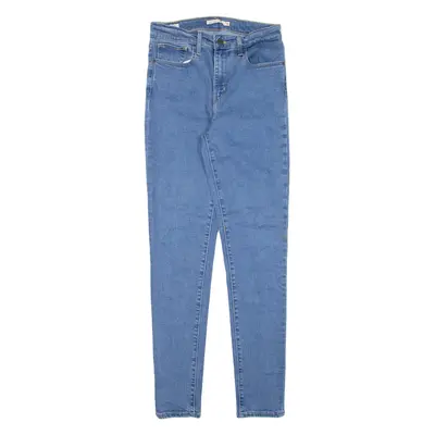LEVI'S 721 High Rise Womens Jeans Blue Slim Skinny W28 L29