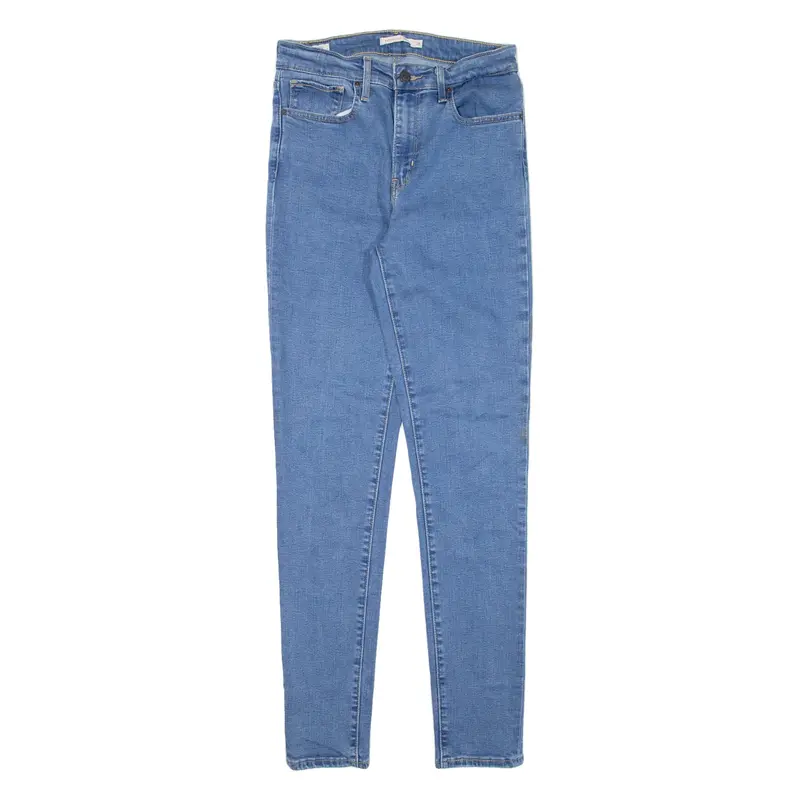 LEVI'S 721 High Rise Womens Jeans Blue Slim Skinny W28 L29