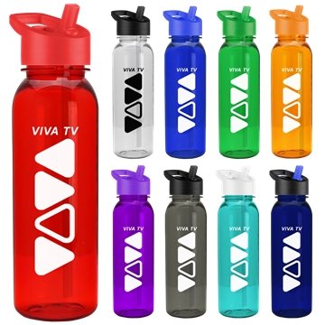 100 Customized The Outdoorsman - 24 oz Tritan bottle with Flip ...