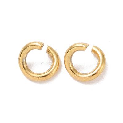 Ion Plating(IP) 304 Stainless Steel Open Jump Rings