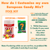 Stock Boy Build-A-Bag - 1LB - We will pack your order live at our Pick N Mix Station - If not live, you can still order