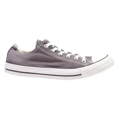 CONVERSE Low Top Trainers Grey Canvas Womens UK 7