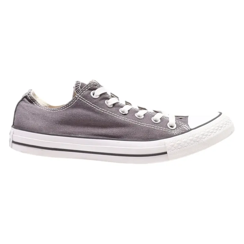 CONVERSE Low Top Trainers Grey Canvas Womens UK 7