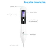 Portable LCD beauty pen, LCD display, portable body care tool, ideal gift for women on holidays and birthdays