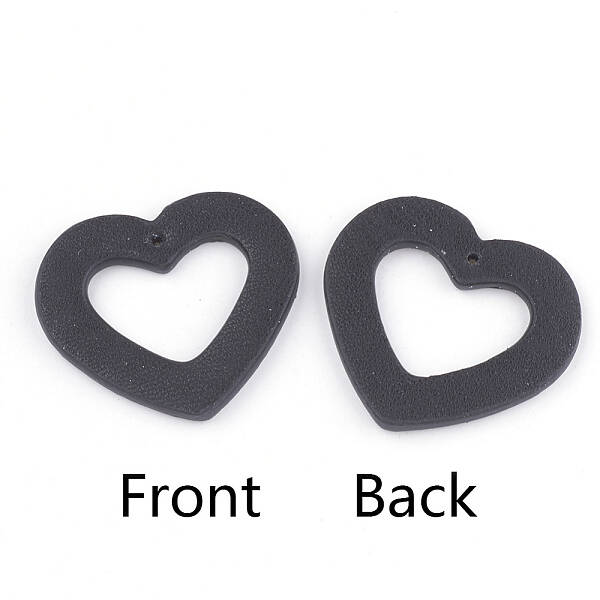 PU Leather Pendants