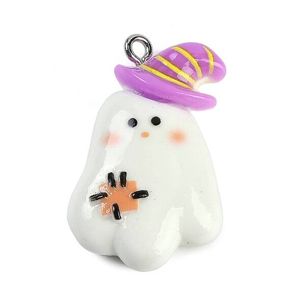Halloween Theme Resin Pendants