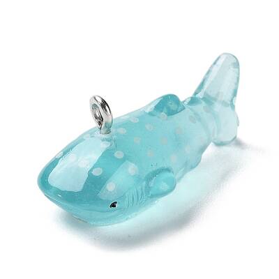 Sea Animal Theme Transparent Resin Pendants