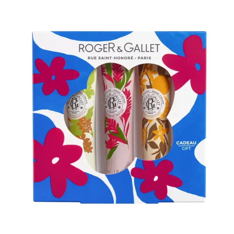 Roger & Gallet Fleur D'Osmanthus Set Trio Beneficial Hand Creams 90ml