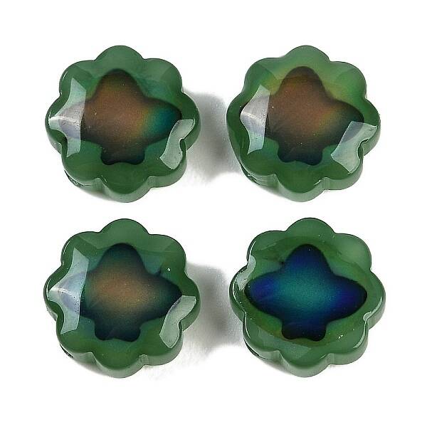 Two Tone Glass Mood Beads