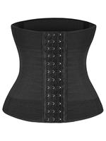 Adjustable Waist Trainer with Hook & Eye Design, Tummy Control Body Shapewear, High Stretch Waist Cincher, Ladies Shaper, Sha...