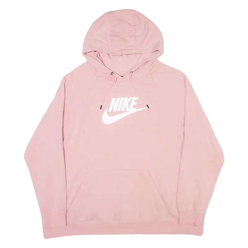 NIKE Womens Pink Hoodie XL