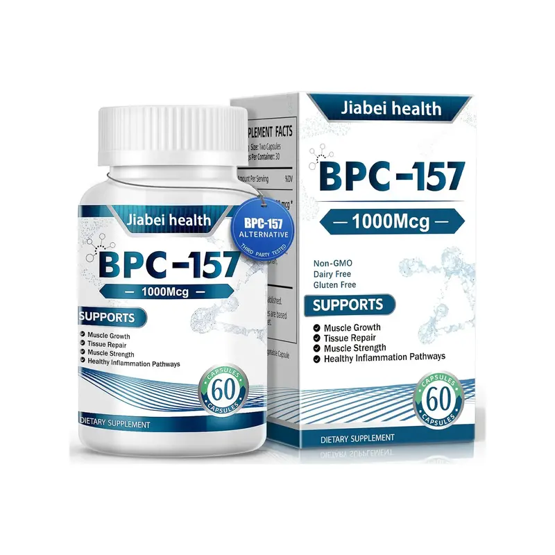 BPC-157 Peptide Capsules 1000mcg - Non-GMO Gluten-Free Caps | Muscle Recovery,  Health Boost, Joint & Tissue Repair, gut Heal...