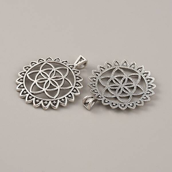 Tibetan Style Zinc Alloy Pendants