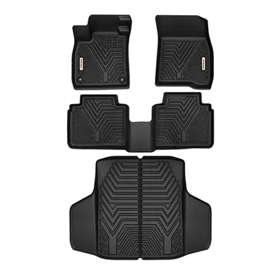 YITAMOTOR® Floor Mats for Honda Accord 2023 2024 & Honda Accord Hybrid All Weather TPE Floor Liner for Honda Accord Accessor...
